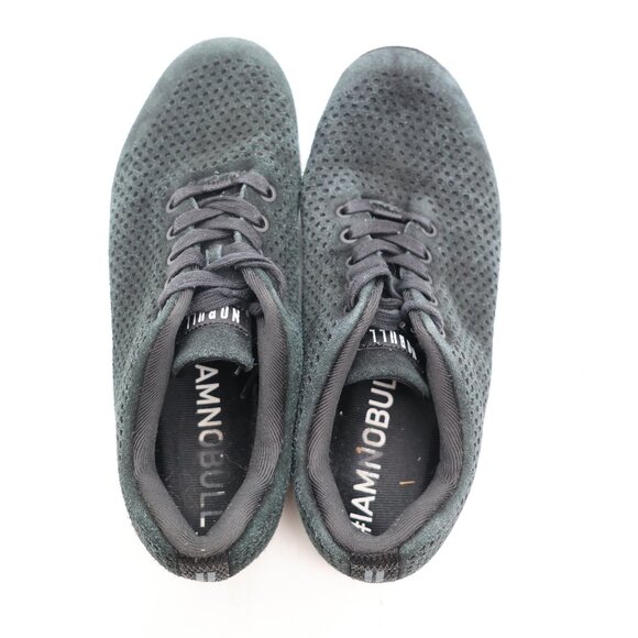 NOBULL Suede Trainer Crossfit Sneakers Women's 11.5 Men's 10 Black Breathable - Picture 7 of 9